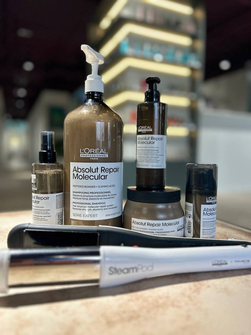 Absolut Repair Molecular и паровой утюг SteamPod для молекулярного ухода